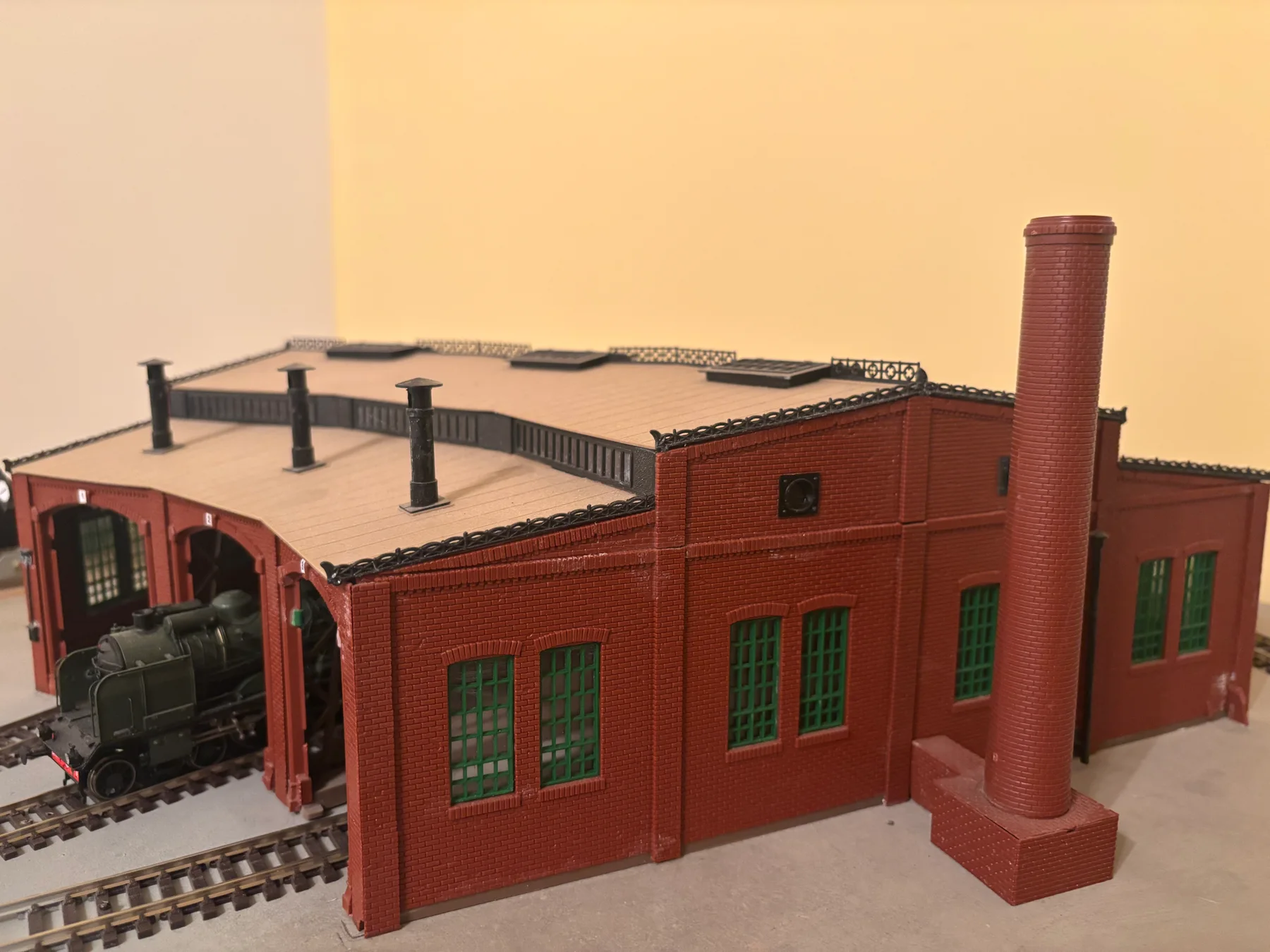 Depot loco brique 2 travees