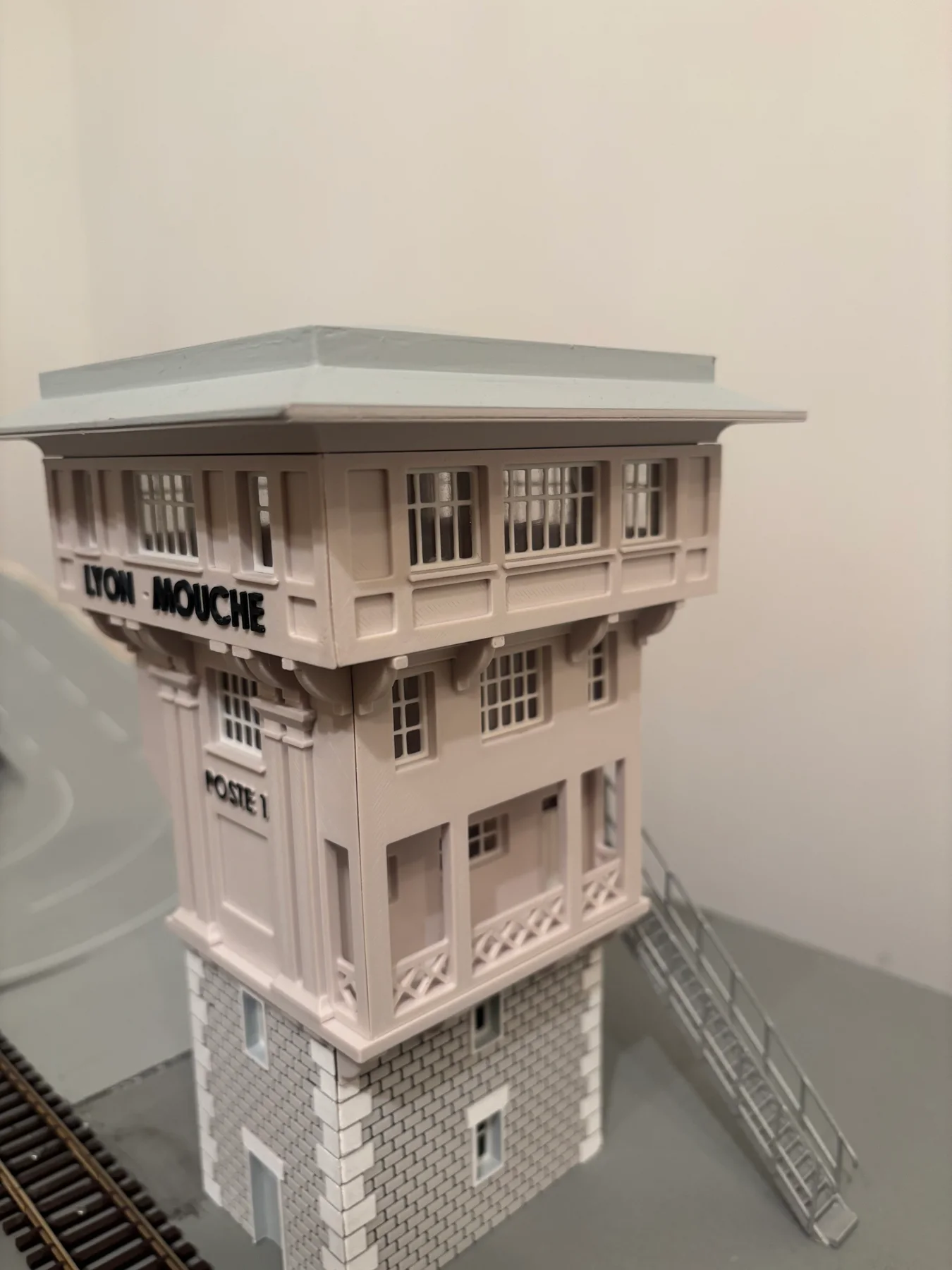 Poste d'aiguillage Lyon-Mouche - voir la vue 2